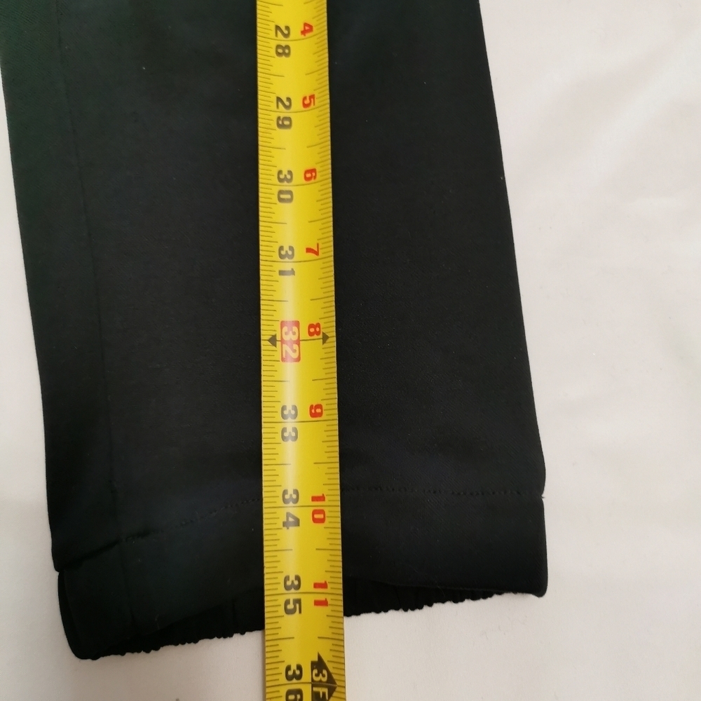 RW&CO Faux Wrap Tapered Leg Jumpsuit Black Small Petite (SP) - Picture 11 of 11